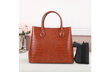 Image of VISM BW8903 PU Leather Purse, Brown, BW8903BR