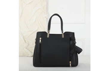 Image of VISM BW8908 PU Leather Purse, Black, BW8908B