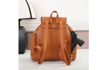 Image of VISM BW9316 PU Daypack, Tan, BW9316T