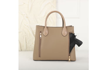 Image of VISM BW9861 PU Leather Purse, Tan, BW9861T