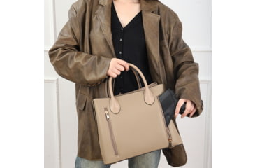Image of VISM BW9861 PU Leather Purse, Tan, BW9861T