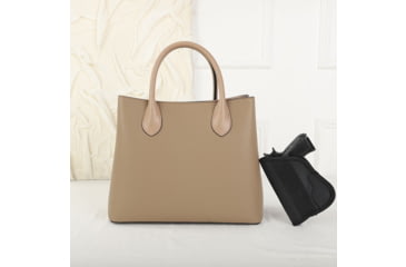 Image of VISM BW9861 PU Leather Purse, Tan, BW9861T