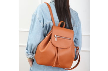 Image of VISM BW9936 PU Daypack, Brown, BW9936BR