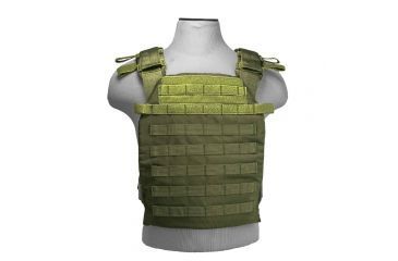 Image of Vism By Ncstar Fast Plate Carrier for 11x14in Plates, Green, CVPCFL2995G