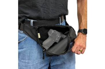 Image of VISM CCW Fanny Pack, Black, CVFP3057B