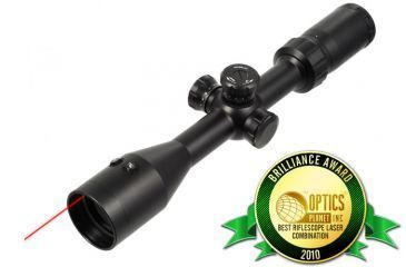 Image of VISM Center Beam 3-9X42 Tactical Rifle Scope w/ Integrated Red Laser Sight