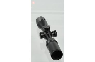 Image of Vism 3-9X42 Rifle Scope With Integrated Red Laser/Black with Mil-Dot Reticle VSFLRBM3942G