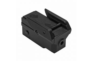 Image of Vism Compact Pistol Green Laser W/Keymod Rail, Black VAPRLSGKM