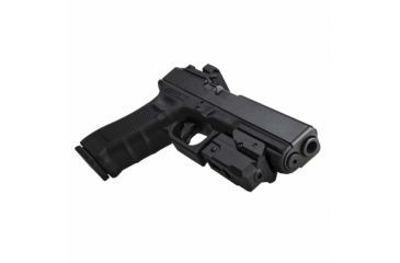 Image of Vism Compact Pistol Green Laser W/Keymod Rail, Black VAPRLSGKM