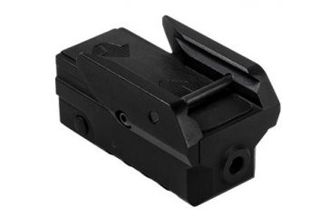 Image of Vism Compact Pistol Green Laser with Strobe, Black VAPRLSMCG