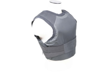 Image of VISM Concealed Carrier Vest w/Two Level IIIA Ballistic Panels, Small, Black, BSI3AVBS