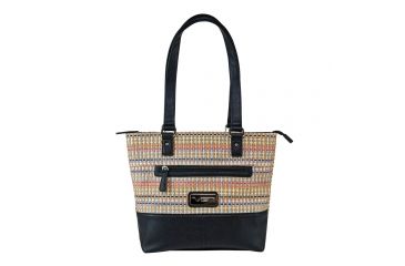 Image of Vism Concealed Carry Printed Tote Bag, Black, BWK001