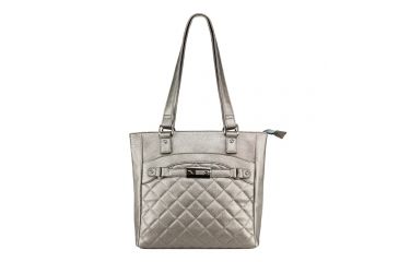 Image of Vism Concealed Carry Quilted Tote Bag, Urban Gray, BWH002