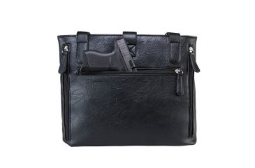 Image of Vism Concealed Carry Shoulder Bag, Black, BWG001