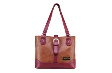 Image of Vism Concealed Carry Shoulder Bag, Brown, BWG003