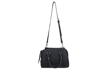 Image of Vism Daisy Crossbody Satchel, Black, BWQ001