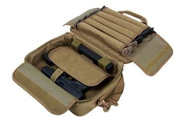 Image of VISM Double Range Pistol Bag, Tan CPDX2971T