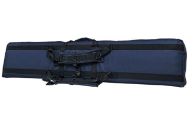 Image of VISM Double 52in Carbine Case, Blue With Black Trim, CVDC2946BL-52