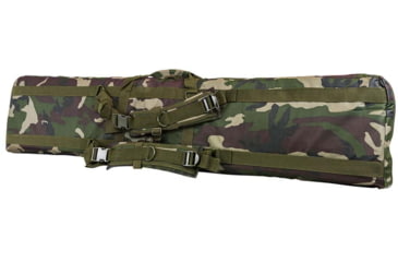 Image of VISM Double 52in Carbine Case, Woodland Camo, CVDC2946WC-52