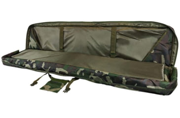 Image of VISM Double 52in Carbine Case, Woodland Camo, CVDC2946WC-52