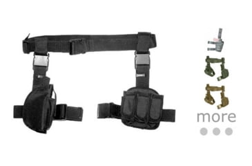 Image of VISM Drop Leg Holster System CV2908, Black, Digital Camo, Green, Tan, Urban Gray, Woodland Camo