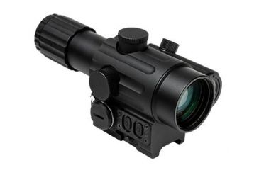 Image of EDEMO VISM DUO 4X34mm with Offset Green Dot - LEFT Hand VDUO434DGBLH, EDEMO3