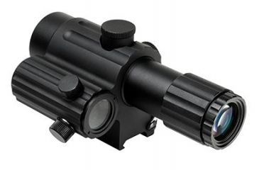 Image of EDEMO VISM DUO 4X34mm with Offset Green Dot - LEFT Hand VDUO434DGBLH, EDEMO3