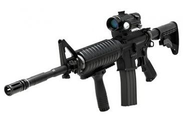 Image of EDEMO VISM DUO 4X34mm with Offset Green Dot - LEFT Hand VDUO434DGBLH, EDEMO3