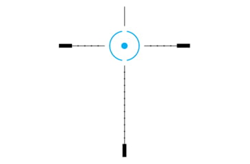Image of VISM ECO Prismatic Scope 4X Scope/Laser &amp; NAV LED/Green Micro Dot, Black VECO434QRBG
