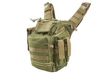 Image of VISM First Responders Utility Bag, Green w/Tan CVFRB2918GT