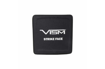 Image of VISM Hard Side Plate, PE, 6x6, Curved, Black, BPSD66C