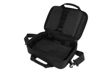 Image of VISM Heavy Duty Double Pistol Range Bag, Black CPDX2971B