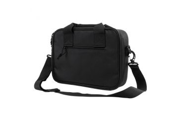 Image of VISM Heavy Duty Double Pistol Range Bag, Black CPDX2971B