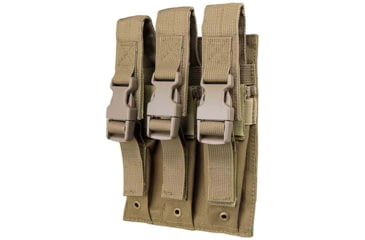 Image of VISM Hicap Pistol Triple Magazine Pouch, Tan, CVMP3030T