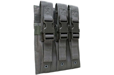 Image of VISM Hicap Pistol Triple Magazine Pouch, Urban Gray, CVMP3030U