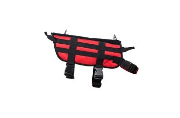 Image of Vism K9 Tactical Vest Med , Red, CVK93005RM