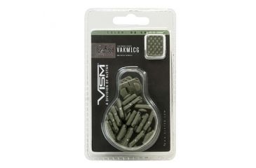 Image of VISM KeyMod 1 Slot Covers, 18 Pack, Green VAKM1CG