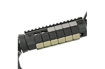 Image of VISM KeyMod 1 Slot Covers, 18 Pack, Tan VAKM1CT