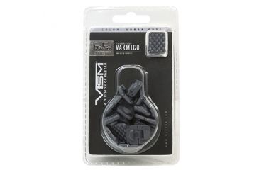Image of VISM KeyMod 1 Slot Covers, 18 Pack, Urban Gray VAKM1CU