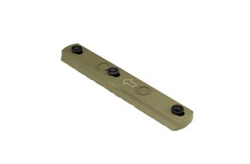 Image of VISM Keymod Picatinny Rail, 6 KeyMod Slots, Tan, VMKM6T