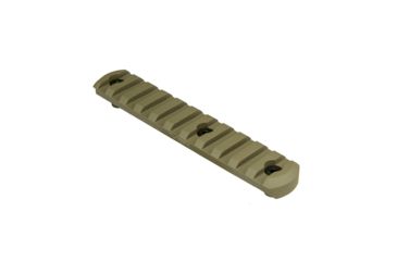 Image of VISM Keymod Picatinny Rail, 6 KeyMod Slots, Tan, VMKM6T