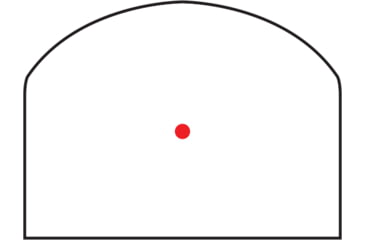 Image of Vism Keymod Quick Release Micro Reflex Optic, Red Ill, Black, VDDABKM