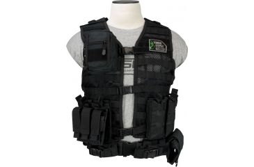 Image of Vism Zombie Zombat Kit, Black - with Vest and 5 Pouches