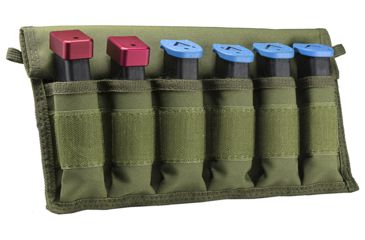 Image of VISM Large Pistol Magazines Carrier, Green, CVMCL3018G