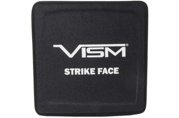 Image of VISM LVL III+ SRT Ceramic/PE Ballistic Plate, 6X6, Curved Side Plate,, Black, BP3P66C