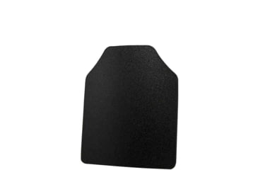Image of VISM LVL IIIA UHMWPE Hard Ballistic Plate, 10X12, Multi-Curve Shooters Cut, Black, BUDPCM1012