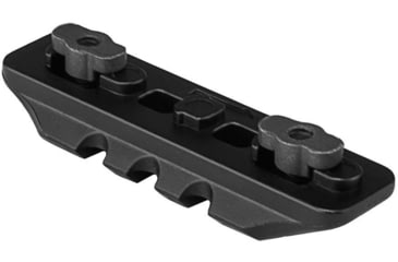 Image of VISM M-Lok &amp; Keymod Picatinny Accessory Rail, Short, Black, VMMK3B