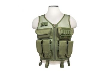 Image of VISM Mesh Tactical Vest/Green M-Xl, GREEN CMTV2951G
