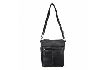 Image of Vism Messenger Crossbody Bag, Black, BWT001