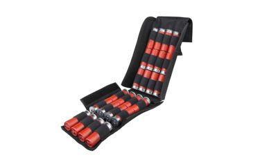 Image of VISM Molle 25 Shotshell Carrier Pouch, Black, CV25SHPB